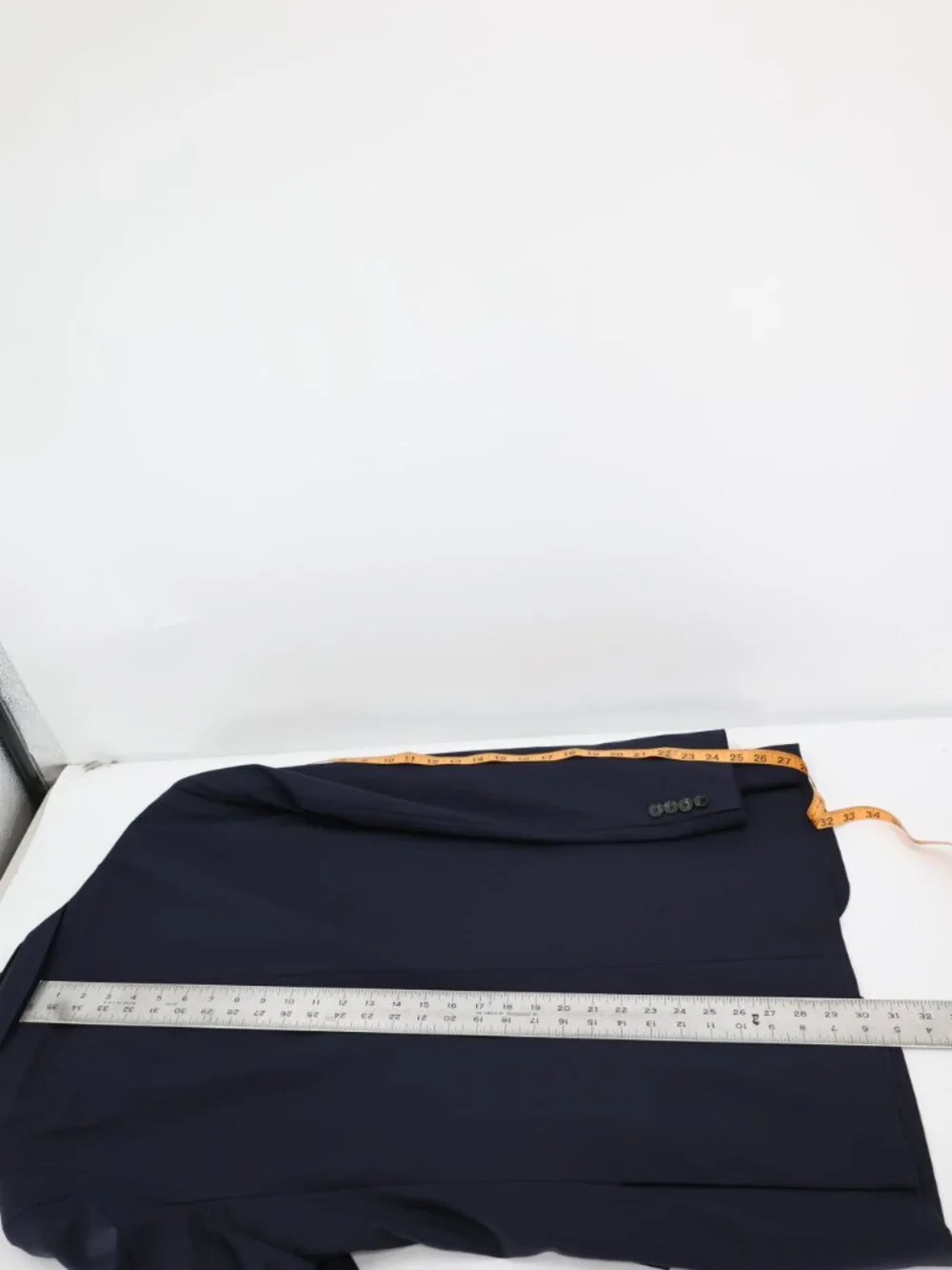 J Crew Sport Coat Mens 40R Crosby Loro Piana Super 120s Wool Blazer navy Blue